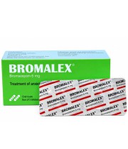 Bromalex 6mg Bromazepam - Thuốc An Thần Dạng Viên Bromalex 6mg Bromazepam - Thuốc An Thần Dạng Viên