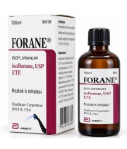 Thuốc Gây Mê Dạng Xịt - Ete Isoflurane USP 100ml