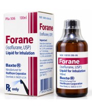 Forane Isoflurane USP 100ml - Thuốc Mê Dạng Xịt Forane Isoflurane USP 100ml - Thuốc Mê Dạng Xịt