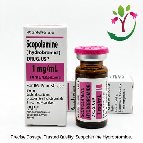 Scopolamine 1mg Dạng Nước 10ml - Scopolamine Hydrobromide Scopolamine 1mg Dạng Nước 10ml - Scopolamine Hydrobromide